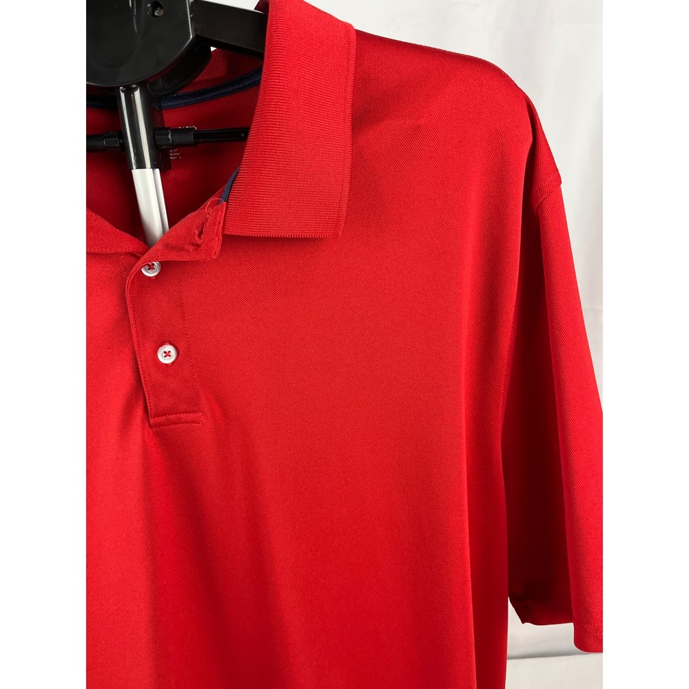 Amazon Essentials Mens XXL Red Polo Shirt‎ Regular Fit Casual Everyday